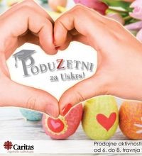 Humanitarna akcija  »Poduzetni za Uskrs!« za mlade iz kuće Trešnjevka